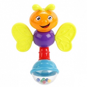 Погремушка-прорезыватель - Бабочка (Умка, B1277371-Rsim)